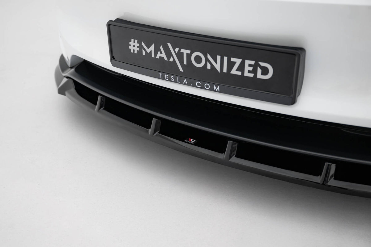 Maxton Design - Frontlippe V2 für Tesla Model 3 Performance Mk1 Facelift - Aerowerk.