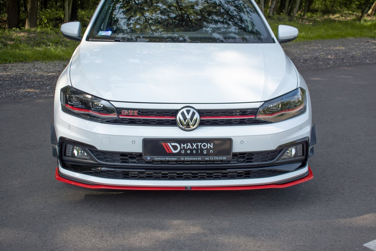 Maxton Design - Frontlippe V2 für Volkswagen Polo GTI / R - line Mk6 - Aerowerk.