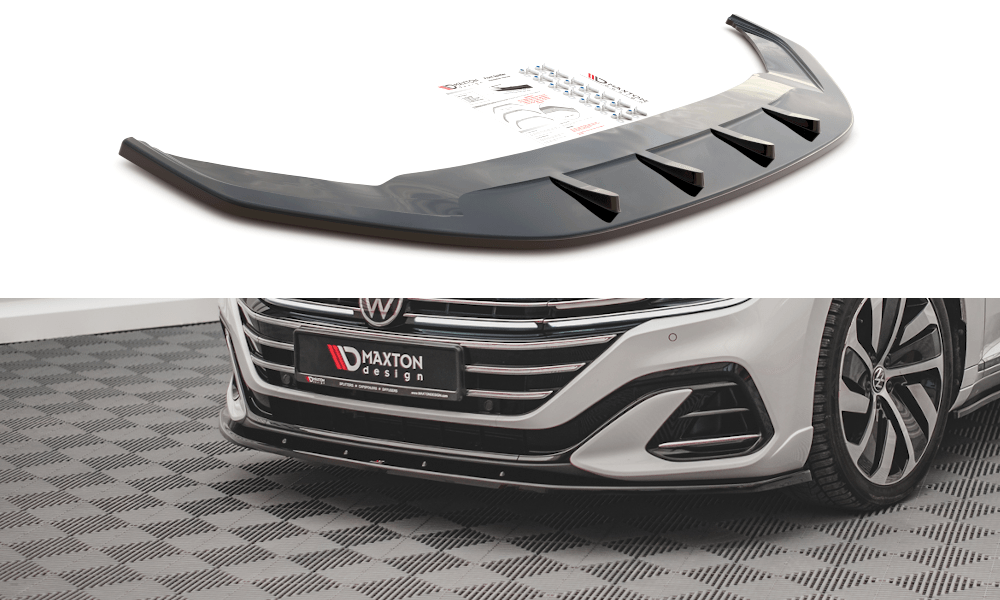 Maxton Design - Frontlippe V2 für VW Arteon R - Line Facelift - Aerowerk.