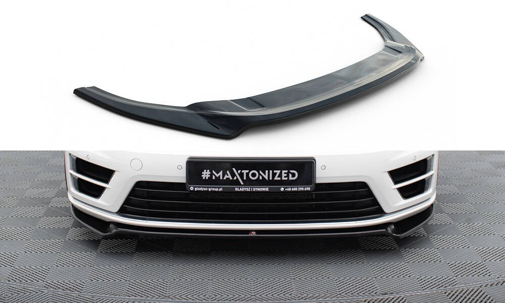 Maxton Design - Frontlippe V2 für VW Golf 7 R / R - Line - Aerowerk.