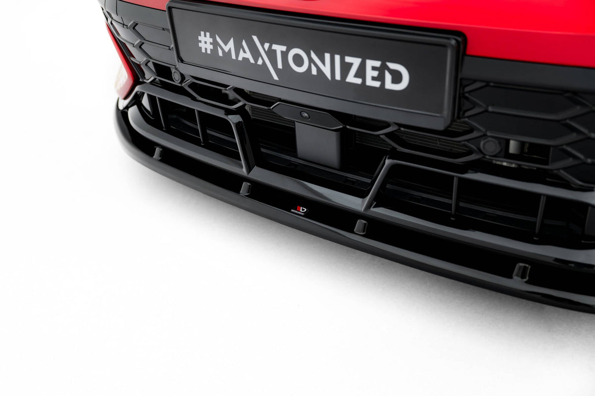 Maxton Design - Frontlippe V2 für VW Golf GTI Clubsport Mk8 Facelift - Aerowerk.