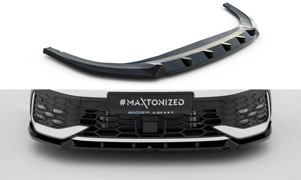Maxton Design - Frontlippe V2 für VW Golf GTI / GTE / R - Line Mk8 Facelift - Aerowerk.