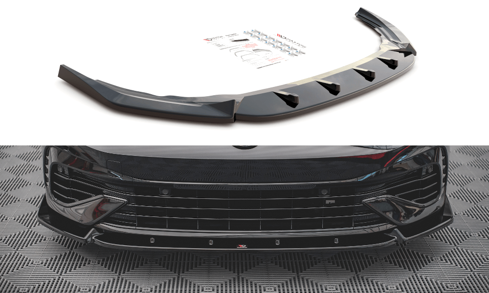 Maxton Design - Frontlippe V2 für VW Golf R Mk8 - Aerowerk.