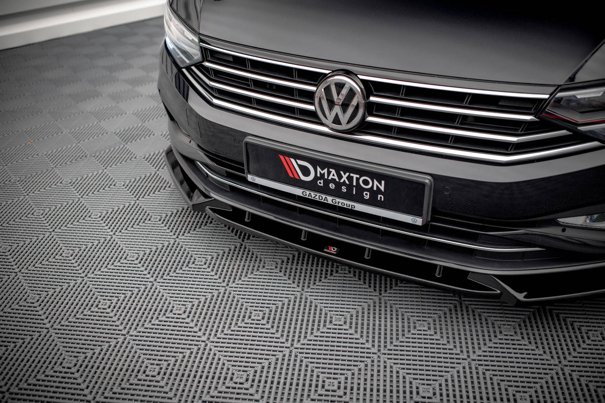 Maxton Design - Frontlippe V2 für VW Passat B8 Facelift - Aerowerk.