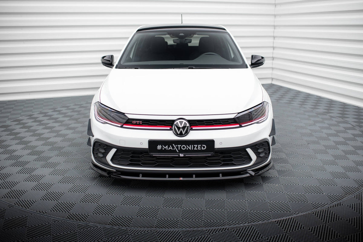 Maxton Design - Frontlippe V2 für VW Polo GTI Mk6 Facelift - Aerowerk.