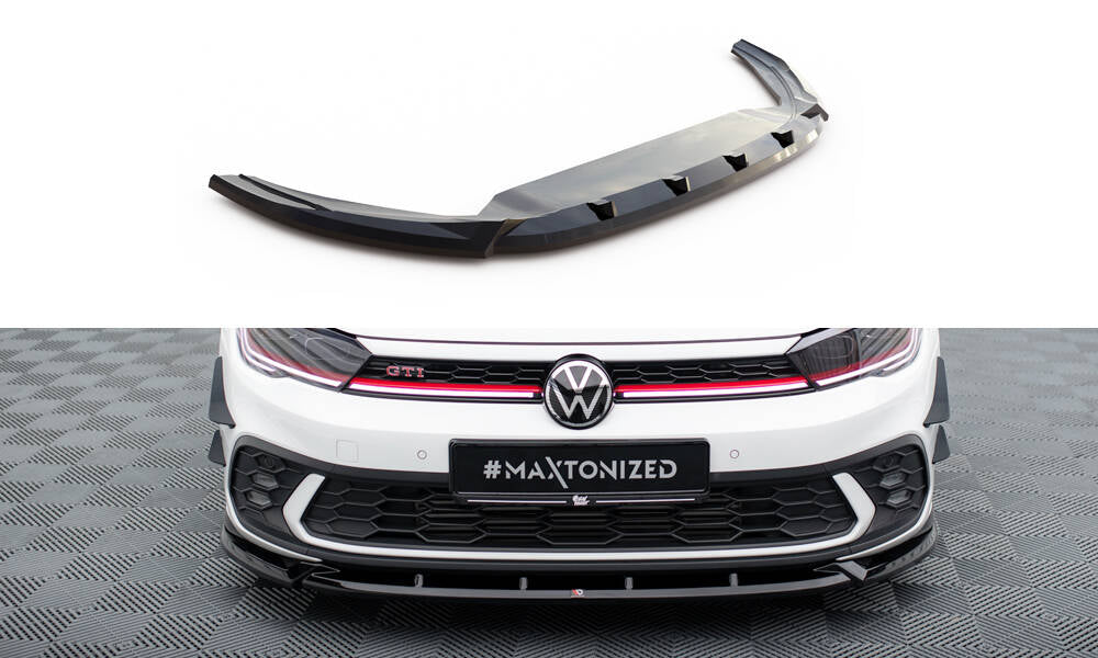 Maxton Design - Frontlippe V2 für VW Polo GTI Mk6 Facelift - Aerowerk.