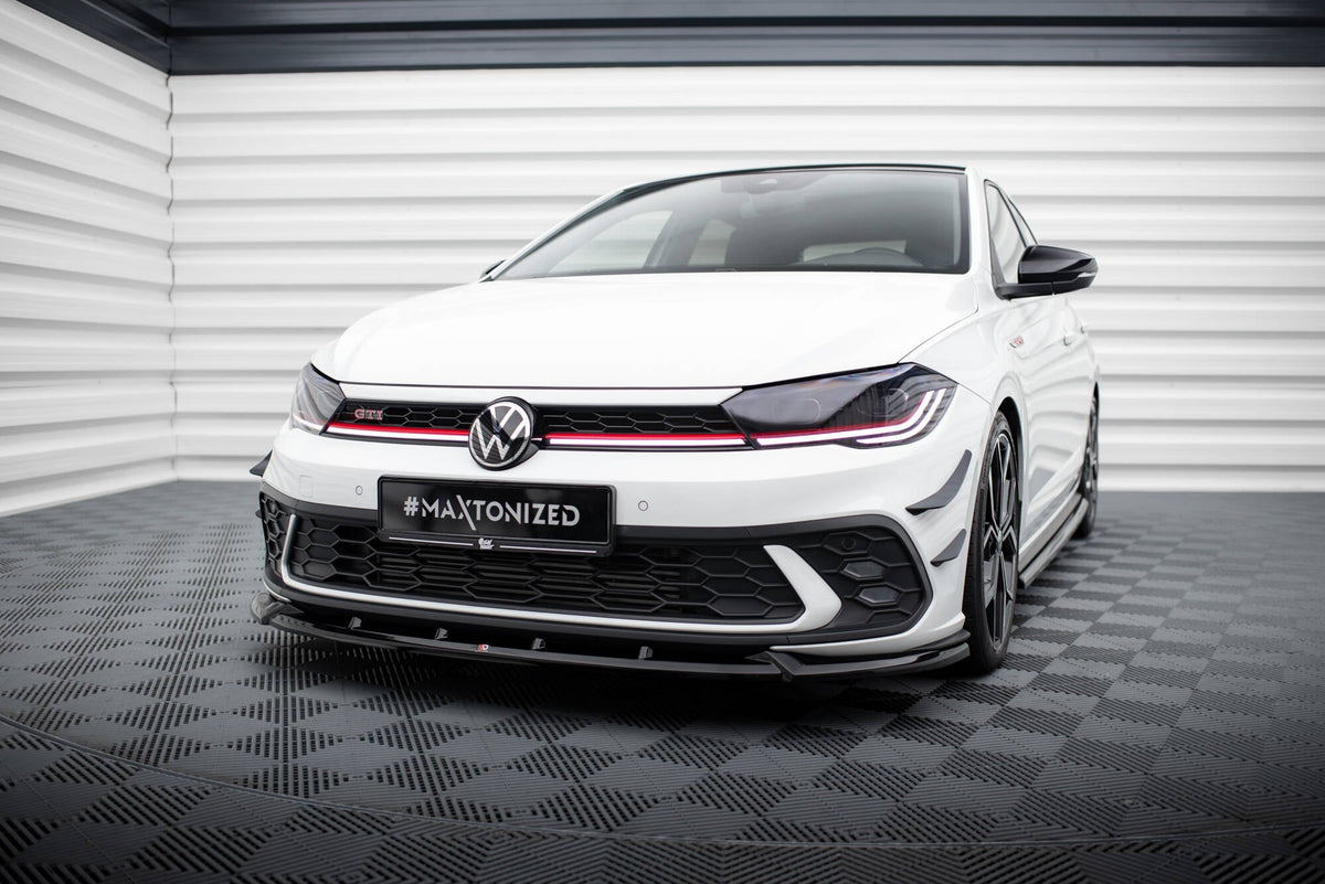 Maxton Design - Frontlippe V2 für VW Polo GTI Mk6 Facelift - Aerowerk.