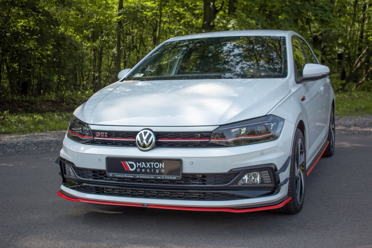 Maxton Design - Frontlippe V2 für VW Polo GTI / R - line Mk6 - Aerowerk.