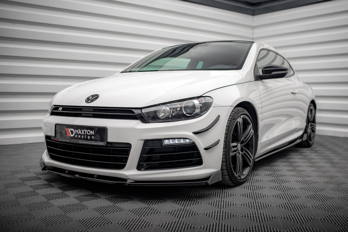 Maxton Design - Frontlippe V3 + Flaps für VW Scirocco R Mk3 - Aerowerk.