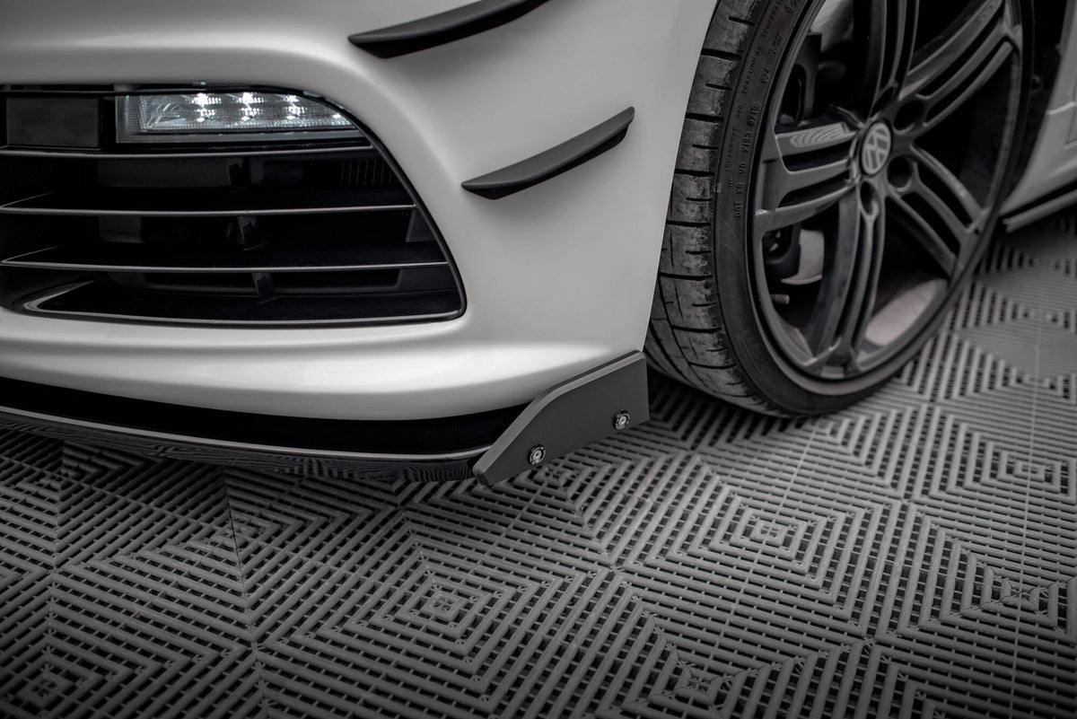 Maxton Design - Frontlippe V3 + Flaps für VW Scirocco R Mk3 - Aerowerk.