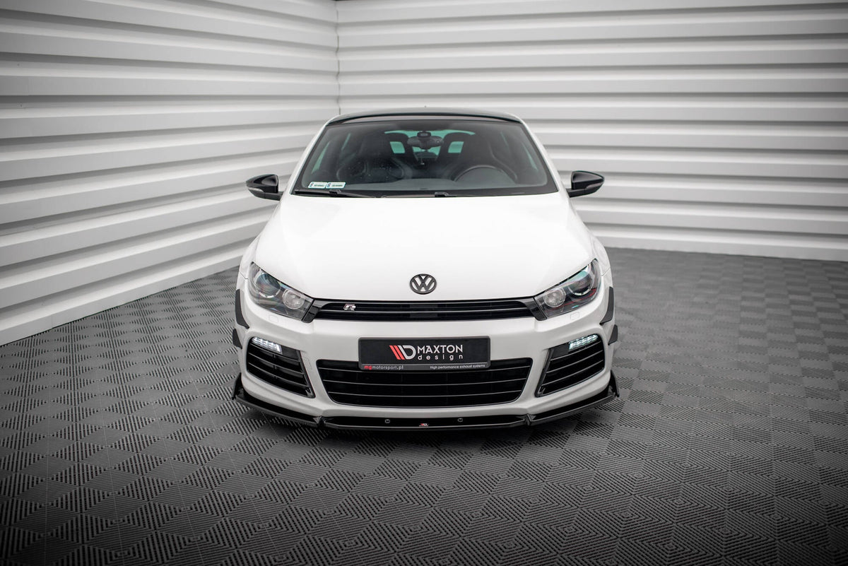 Maxton Design - Frontlippe V3 + Flaps für VW Scirocco R Mk3 - Aerowerk.