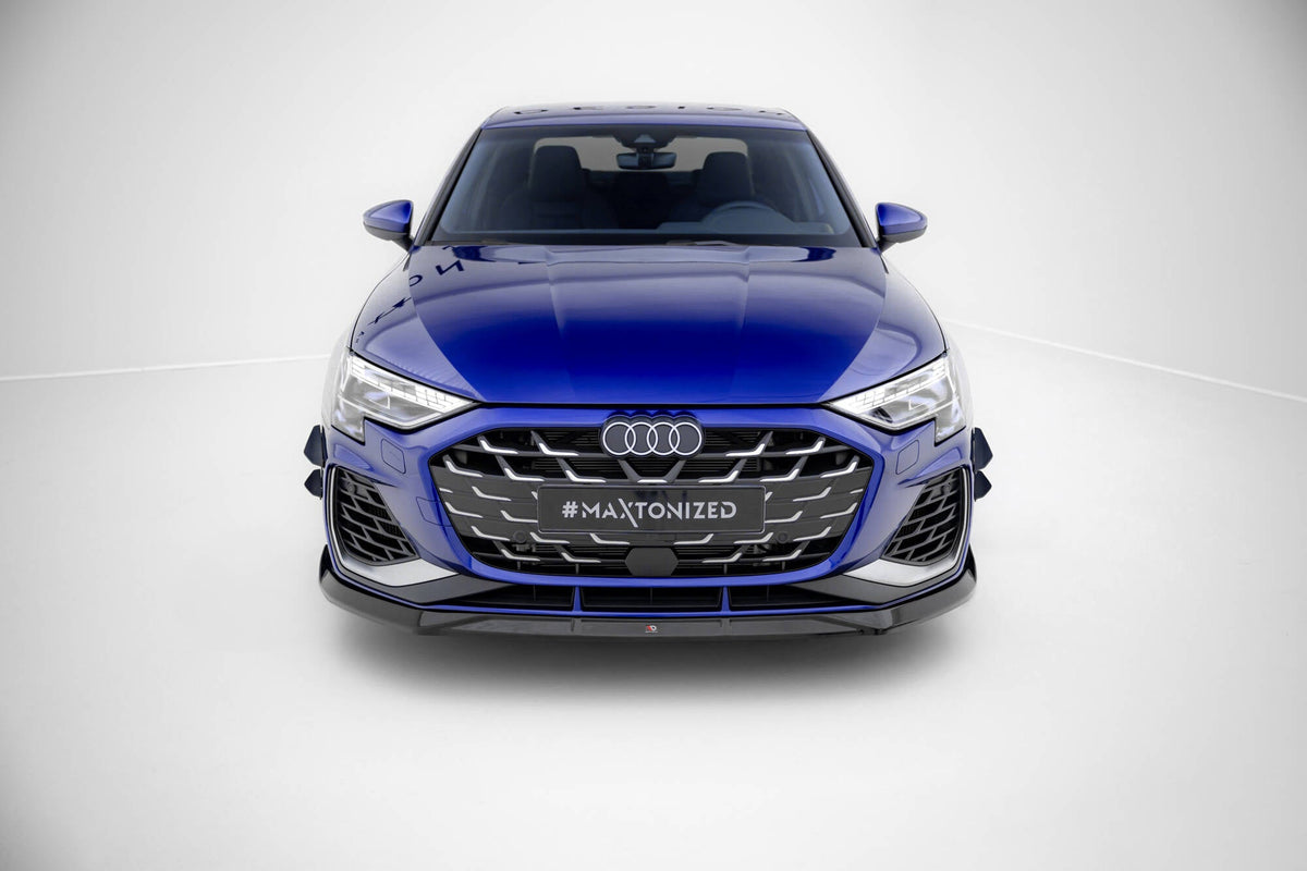 Maxton Design - Frontlippe V3 für Audi A3 S - Line Limousine / S3 Limousine 8Y Facelift - Aerowerk.