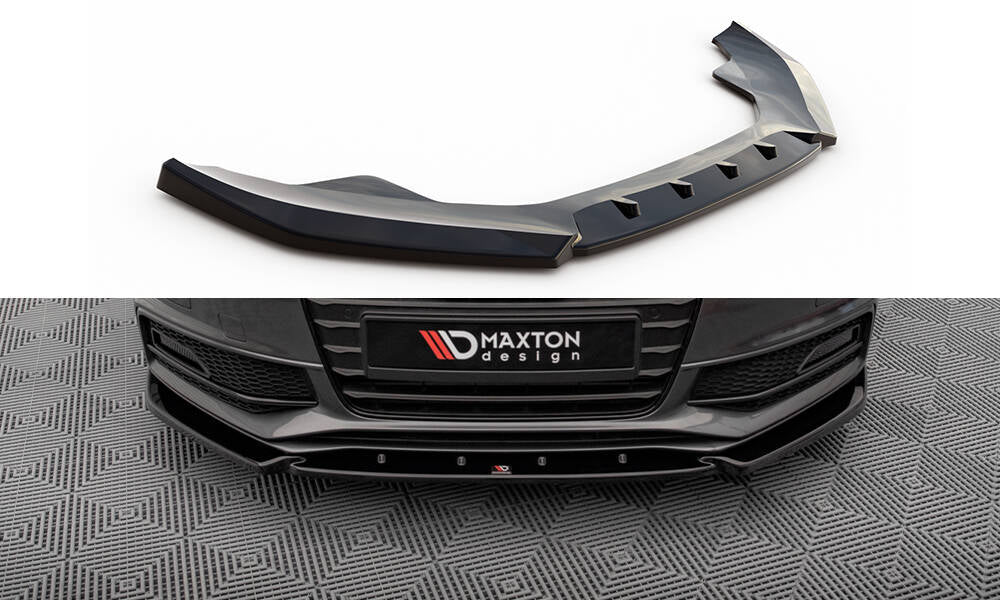 Maxton Design - Frontlippe V3 für Audi A4 S - Line / S4 B8 Facelift - Aerowerk.