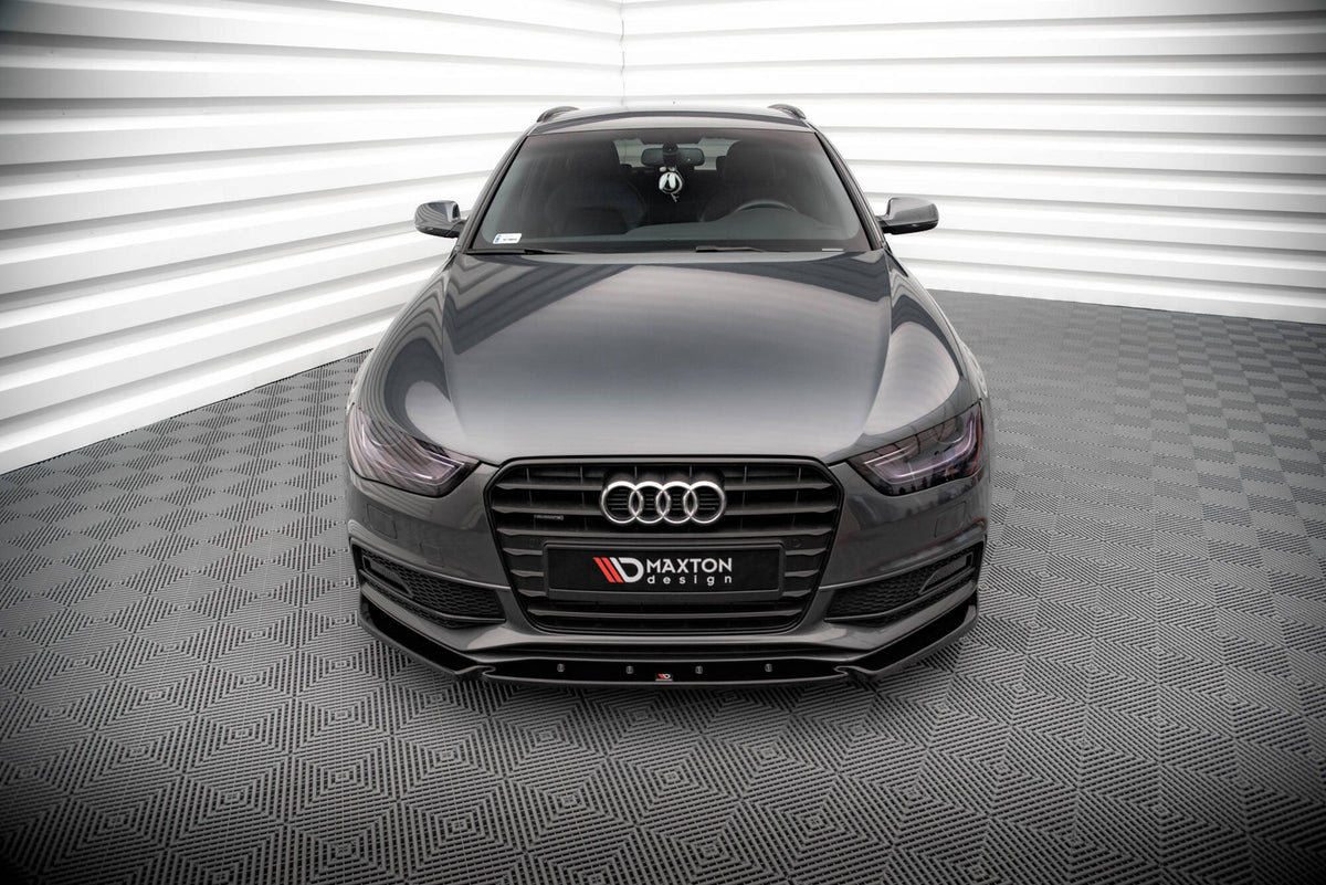 Maxton Design - Frontlippe V3 für Audi A4 S - Line / S4 B8 Facelift - Aerowerk.