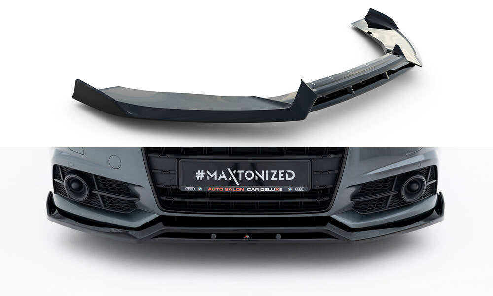 Maxton Design - Frontlippe V3 für Audi A6 / A6 C7 S - line/ S6 C7 Facelift - Aerowerk.
