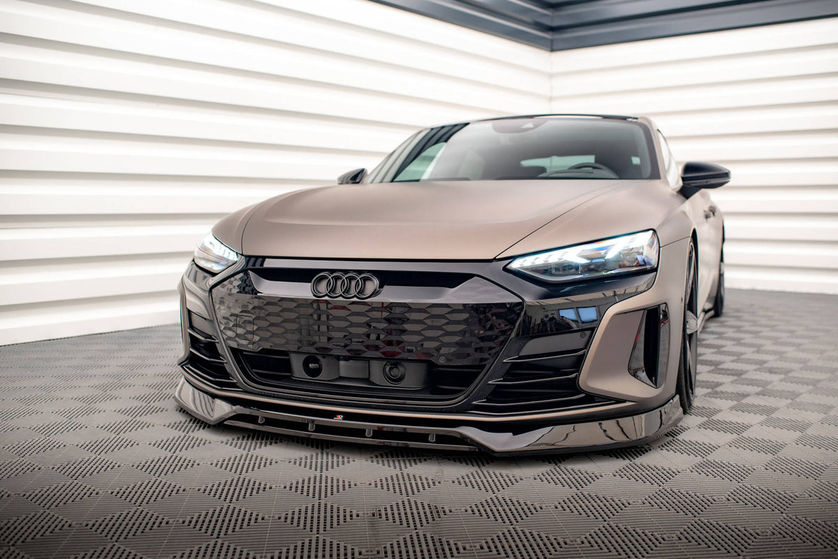Maxton Design - Frontlippe V3 für Audi e - Tron GT / RS GT Mk1 - Aerowerk.