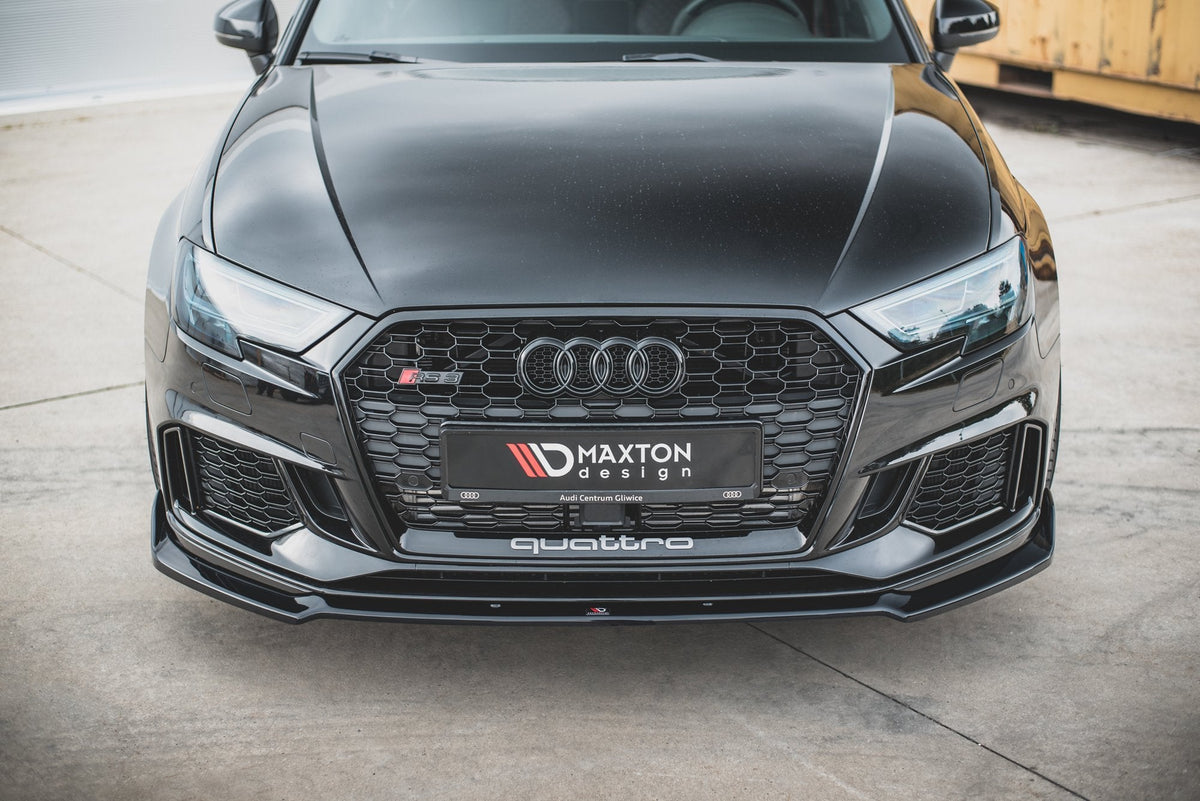 Maxton Design - Frontlippe V3 für Audi RS3 8V FL Sportback - Aerowerk.
