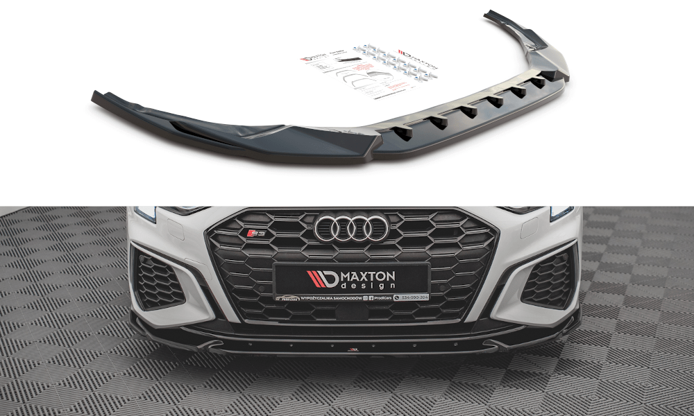 Maxton Design - Frontlippe V3 für Audi S3 / A3 S - Line 8Y - Aerowerk.