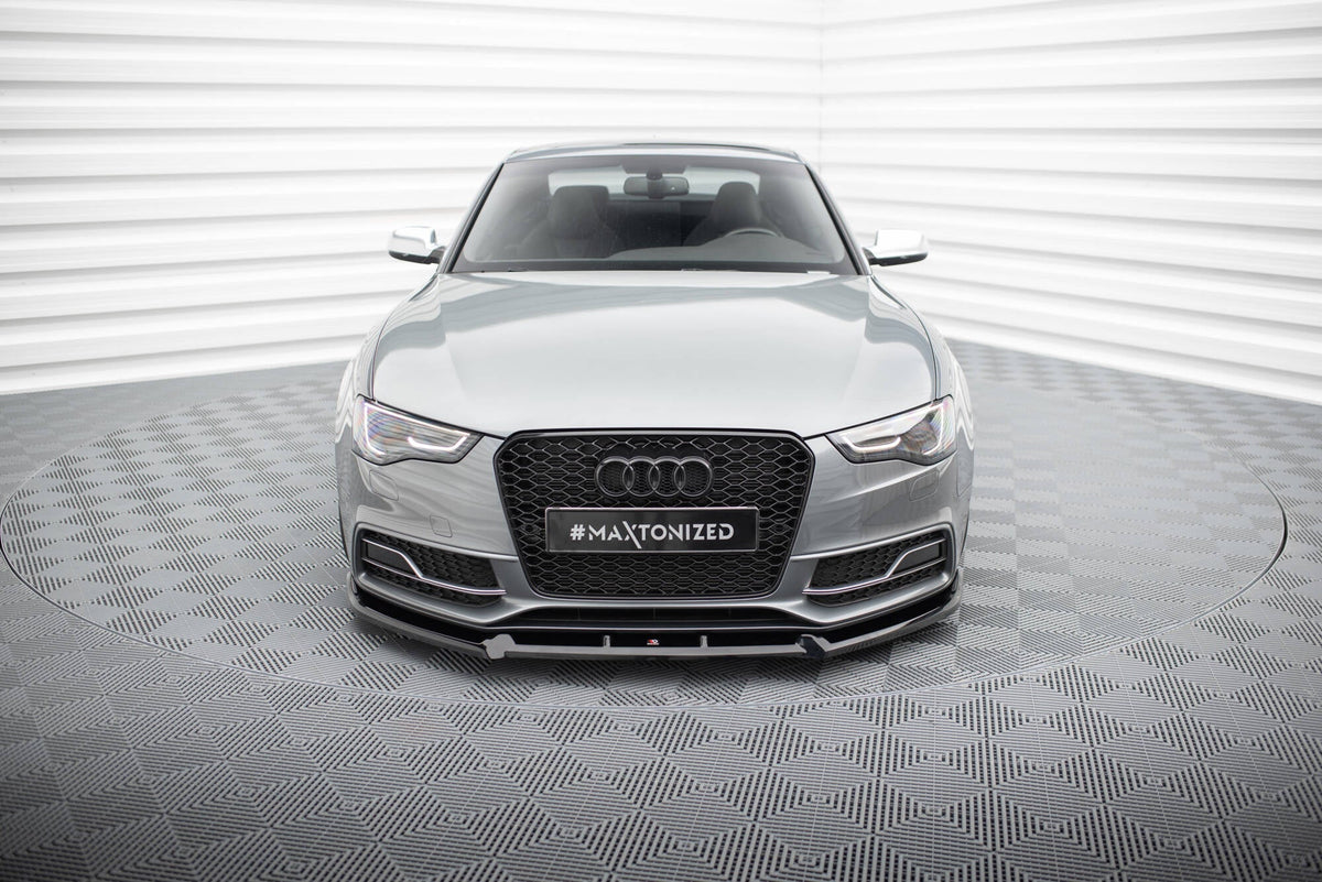Maxton Design - Frontlippe V3 für Audi S5 / A5 S - Line Coupe / Sportback 8T Facelift - Aerowerk.