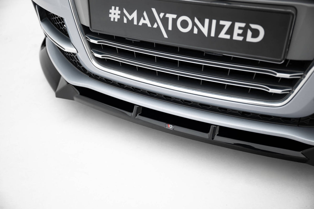 Maxton Design - Frontlippe V3 für Audi TT S / TT S - Line 8J Facelift - Aerowerk.
