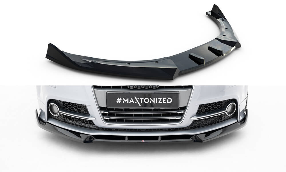 Maxton Design - Frontlippe V3 für Audi TT S / TT S - Line 8J Facelift - Aerowerk.