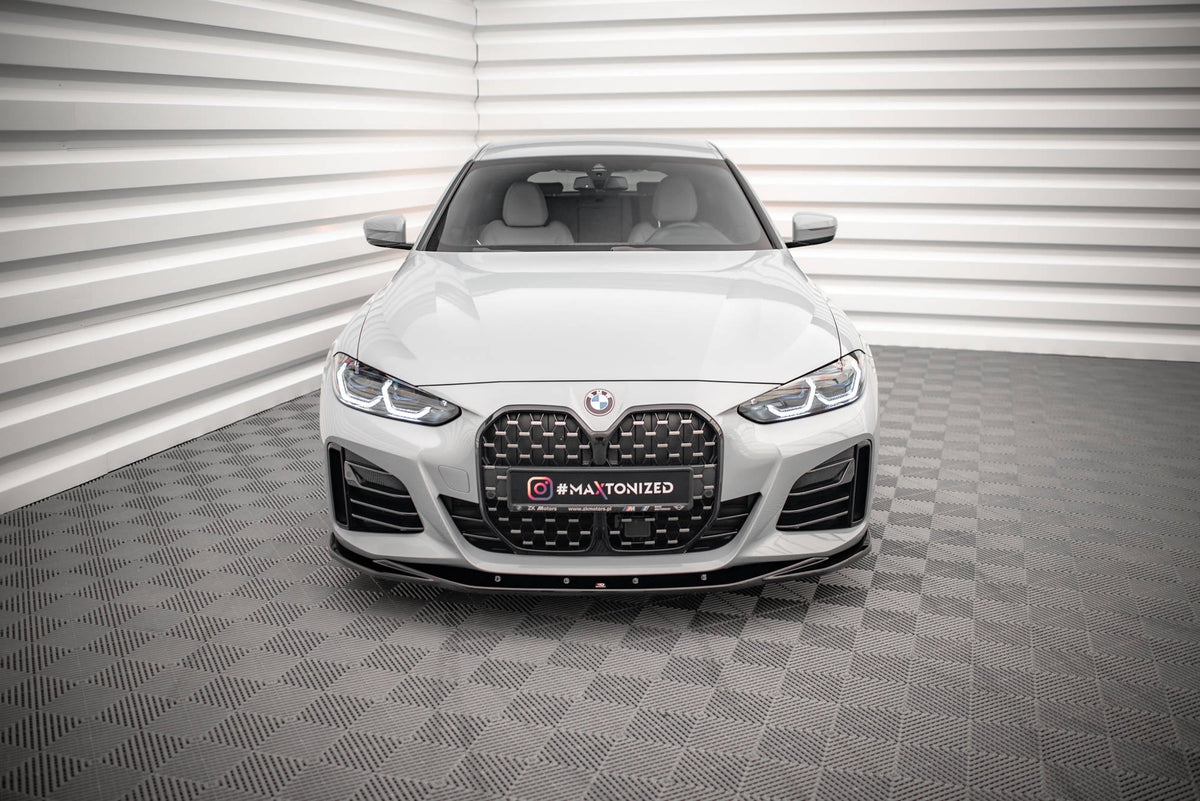 Maxton Design - Frontlippe V.3 für BMW 4er / i4 Gran Coupe M - Paket / M440i G26 - Aerowerk.