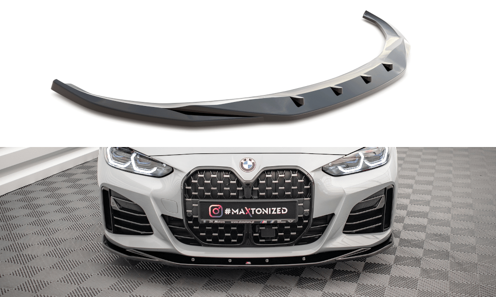 Maxton Design - Frontlippe V.3 für BMW 4er / i4 Gran Coupe M - Paket / M440i G26 - Aerowerk.
