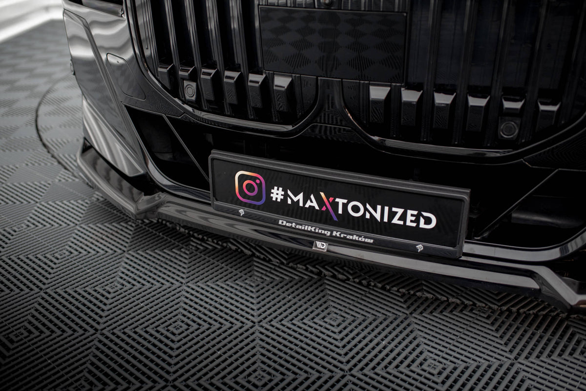 Maxton Design - Frontlippe V.3 für BMW 7er M - Paket / M760e / i7 M - Paket G70 - Aerowerk.