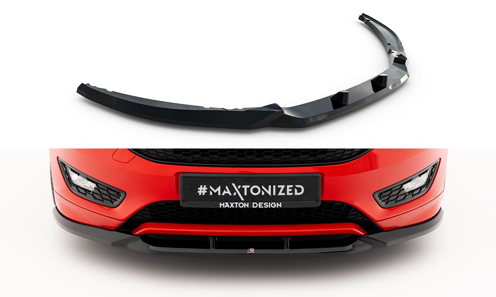 Maxton Design - Frontlippe V3 für Ford Focus ST - Line Mk3 Facelift - Aerowerk.