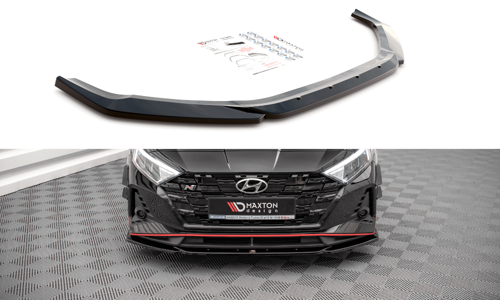 Maxton Design - Frontlippe V3 für Hyundai I20 N Mk3 - Aerowerk.
