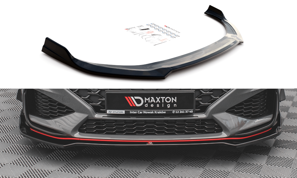 Maxton Design - Frontlippe V3 für Hyundai I30 N / I30 N - Line Hatchback/Fastback Mk3 Facelift - Aerowerk.