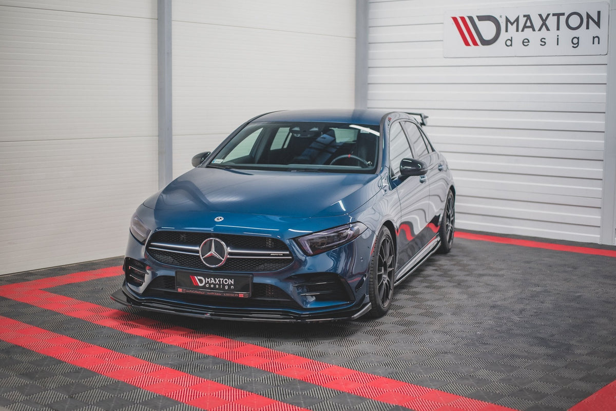 Maxton Design - Frontlippe V3 für Mercedes A35 AMG Aero W177 - Aerowerk.