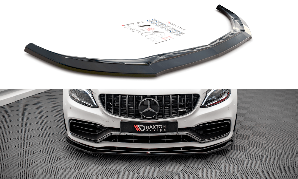 Maxton Design - Frontlippe V3 für Mercedes - AMG C63 Coupe AMG Aero Pack C205 Facelift - Aerowerk.