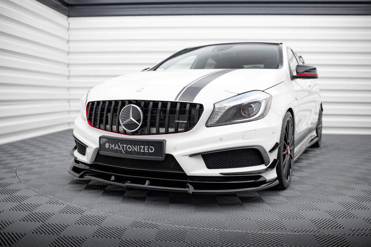 Maxton Design - Frontlippe V3 für Mercedes - Benz A45 AMG W176 - Aerowerk.