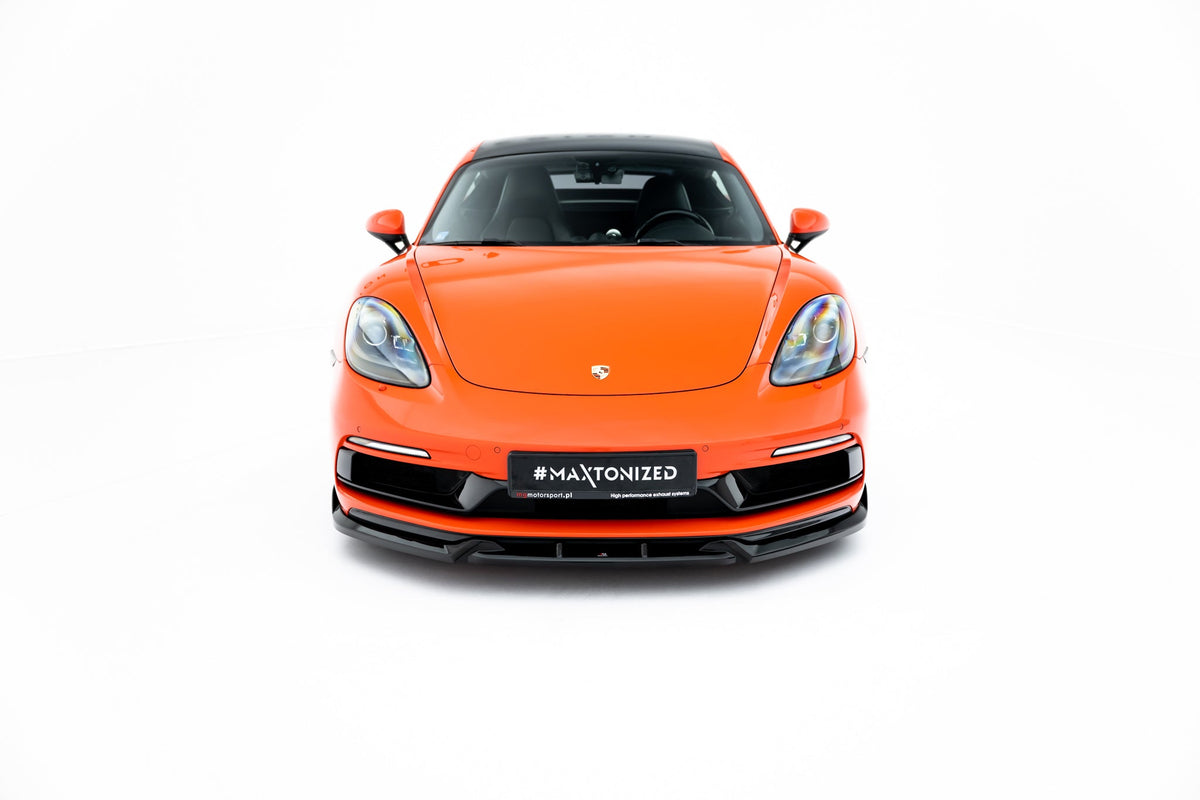 Maxton Design - Frontlippe V3 für Porsche 718 Cayman GTS 982c - Aerowerk.