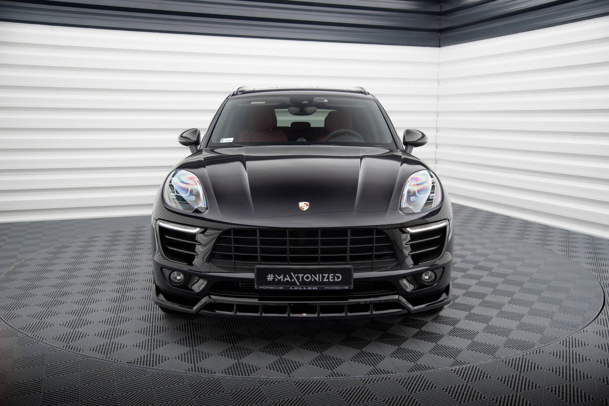 Maxton Design - Frontlippe V3 für Porsche Macan Mk1 - Aerowerk.