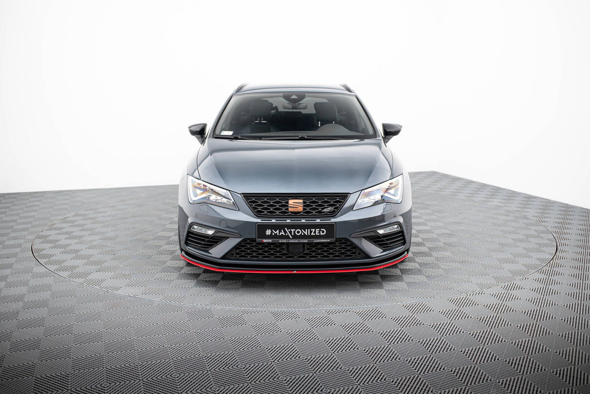 Maxton Design - Frontlippe V3 für Seat Leon Cupra / FR Mk3 FL - Aerowerk.