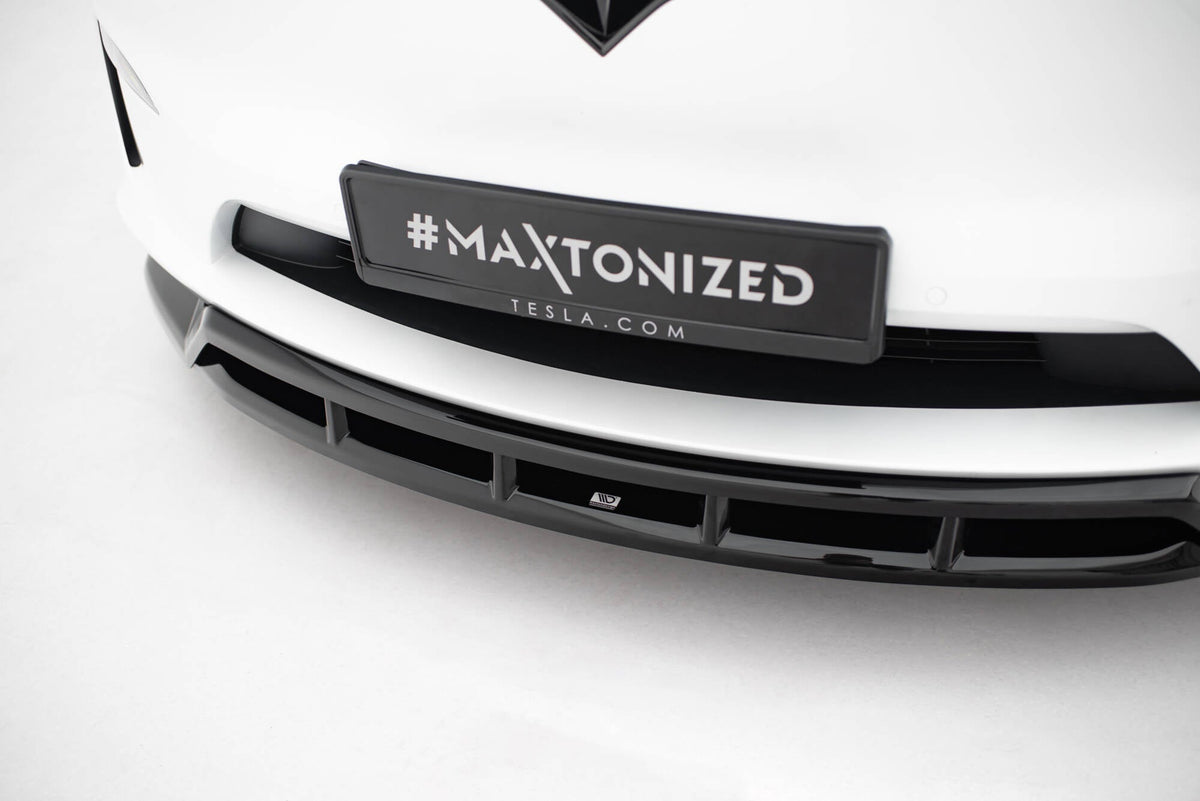 Maxton Design - Frontlippe V3 für Tesla Model X Mk1 Facelift - Aerowerk.