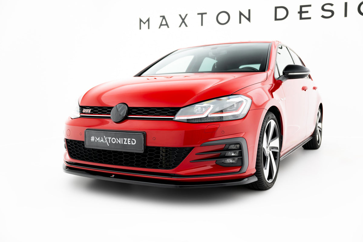 Maxton Design - Frontlippe V3 für VW Golf GTI Mk7 Facelift - Aerowerk.