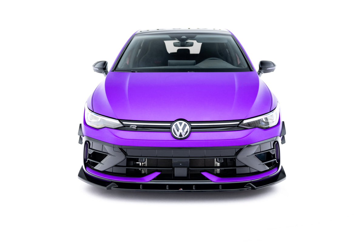 Maxton Design - Frontlippe V3 für VW Golf R Mk8 Facelift - Aerowerk.