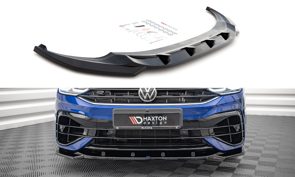 Maxton Design - Frontlippe V3 für VW Tiguan R / R - Line Mk2 Facelift - Aerowerk.