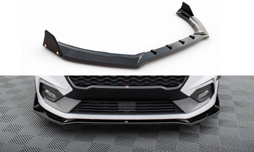 Maxton Design - Frontlippe V4 + Flaps für Ford Fiesta ST / ST - Line - Aerowerk.