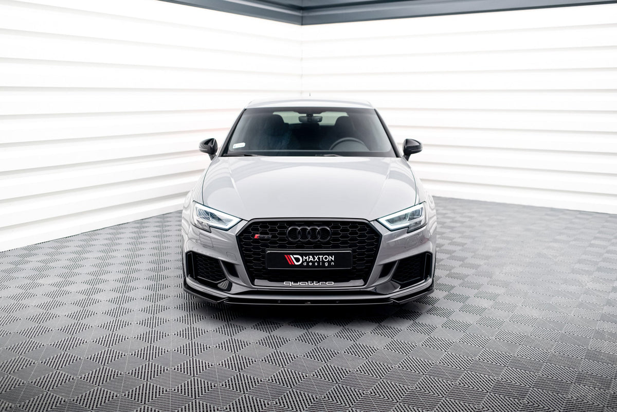 Maxton Design - Frontlippe V4 für Audi RS3 8V FL Sportback - Aerowerk.