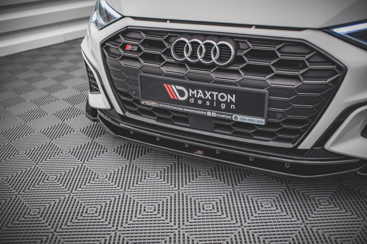 Maxton Design - Frontlippe V4 für Audi S3 / A3 S - Line 8Y - Aerowerk.