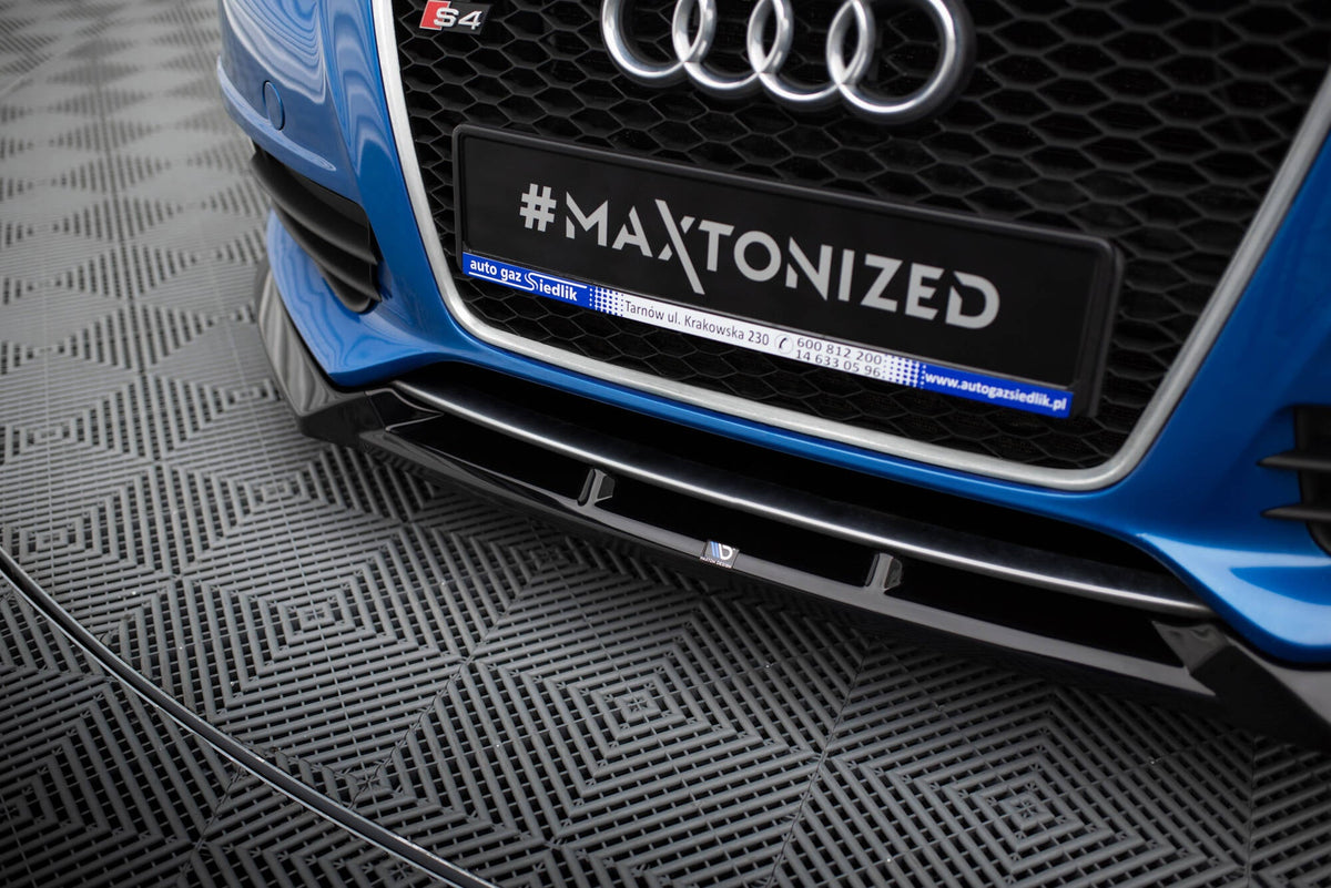 Maxton Design - Frontlippe V4 für Audi S4 / A4 S - Line B8 - Aerowerk.