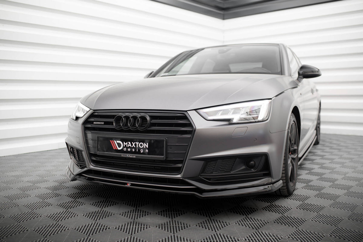Maxton Design - Frontlippe V4 für Audi S4 / A4 S - Line B9 - Aerowerk.