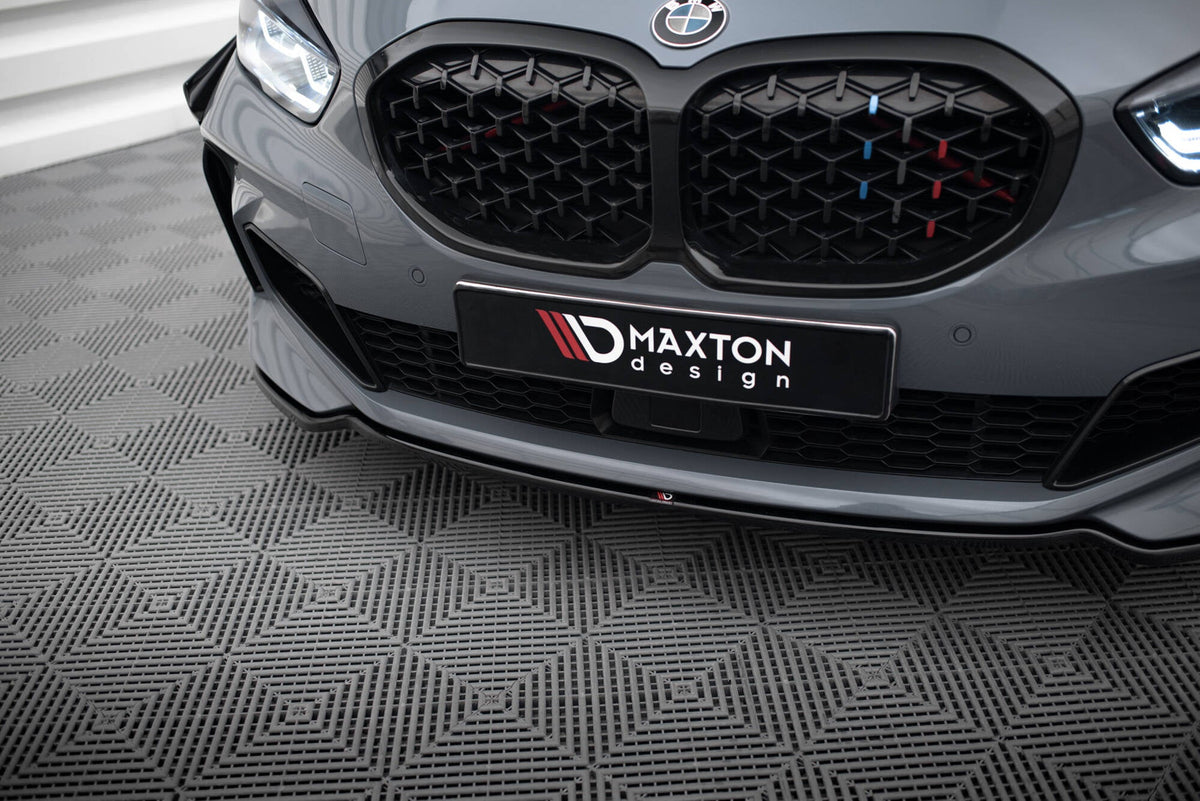 Maxton Design - Frontlippe V4 für BMW 1er M - Paket/ M135i / 128ti F40 - Aerowerk.