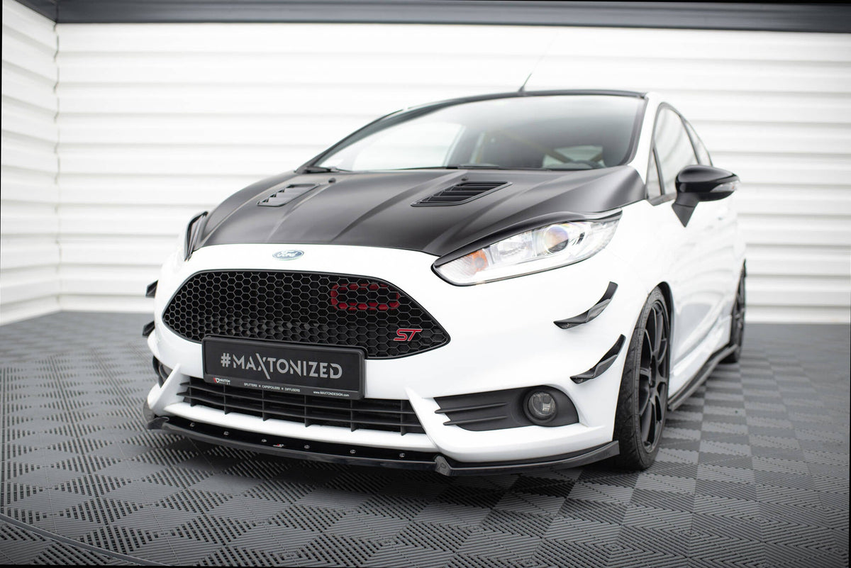 Maxton Design - Frontlippe V4 für Ford Fiesta ST Mk7 Facelift - Aerowerk.