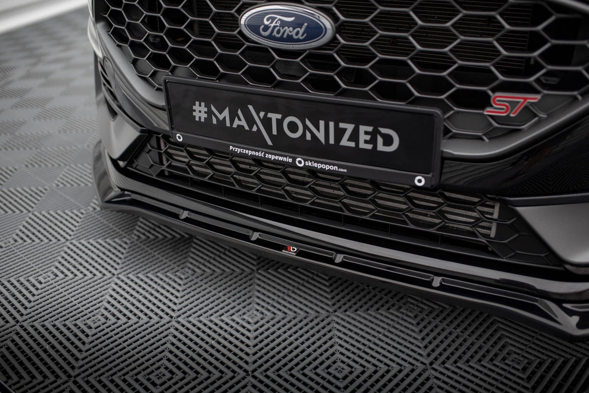 Maxton Design - Frontlippe V4 für Ford Fiesta ST / ST - line Mk8 Facelift - Aerowerk.