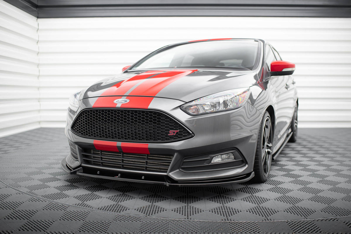 Maxton Design - Frontlippe V4 für Ford Focus ST Mk3 Facelift - Aerowerk.